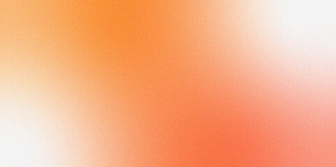 Abstract pink orange grainy gradient noise texture effect. Beautiful colored abstract texture background. Textured with rough grain, and bright spots. Empty space grunge banner poster backdrop bg.	