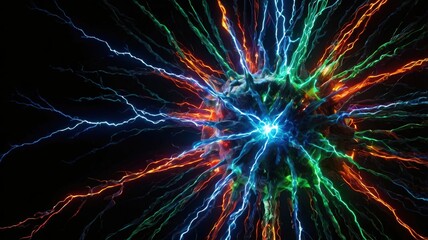 Electric Light Flash with a Futuristic Feel