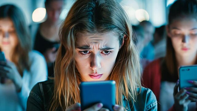 Some shots of computers with focus on email, or cell phone. Reactions on people's faces should be concerned, upset but not too extreme.
