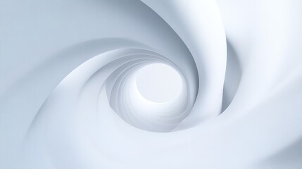 A close-up shot of a white swirl pattern on a wall, useful for decorative or design purposes