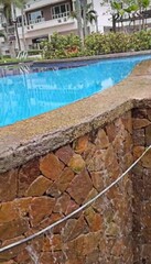 swimming pool in hotel