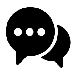 Fototapeta premium speech bubble communication feedback response interaction 