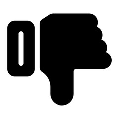 thumbs down negative disapprove criticism feedback 