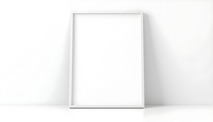white pic frame
