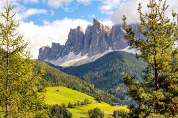 St. Magdalena Santa Maddalena Dolomites, Italy