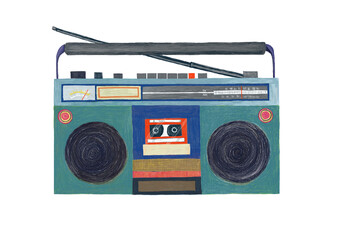 レトロラジカセ