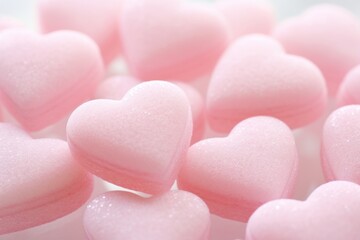 Obraz premium Candy heart photo sugar.