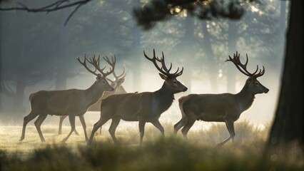 deer in the forest