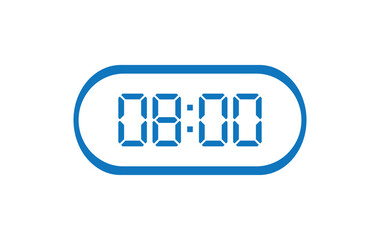 digital clock icon