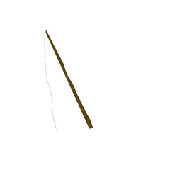 Fishing rod animation