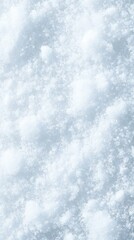 Obraz premium Soft white snow texture background perfect for winter themes and design projects, with ample copy space for your creative text