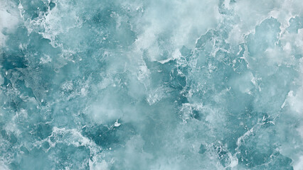 Fototapeta premium Gentle Ocean Hues: A Minimalistic Watercolor Background