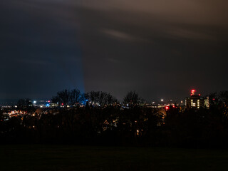 lightning in the city