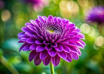 Captivating Candid Photography of a Pure Purple Flower in Selective Focus, Showcasing Its Delicate Petals and Natural Beauty Amidst a Soft Background