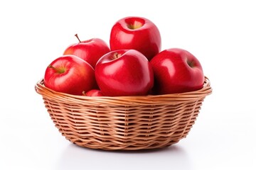 Basket apple fruit plant.