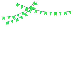 Obraz premium Polka Dots Party Flag