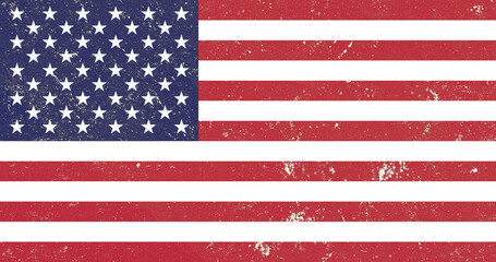 Naklejka premium American flag, USA flag, American flag waving, American flag background, American flag texture, vintage American flag, patriotic flag, American flag with eagle, American flag, American flag grunge