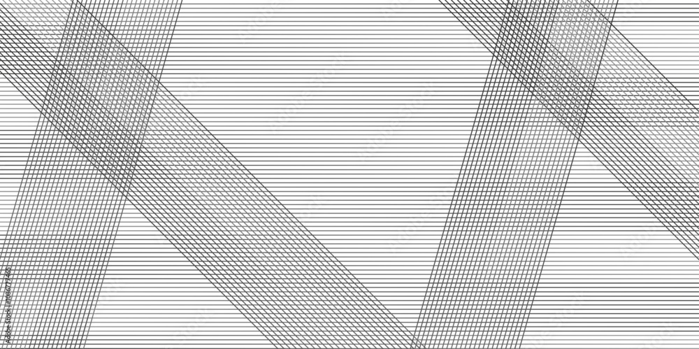 Poster abstract gradient color strips geometric lines on white background with luxury shapes motion strip. 