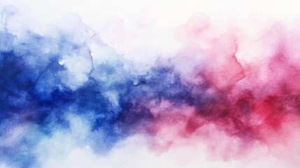 Abstract Watercolor Painting