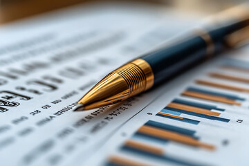 A detailed credit score analysis report featuring graphs and data charts, showcasing financial evaluation in a modern and clean layout, ideal for professional finance documents.

