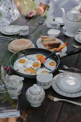 утренний завтрак 