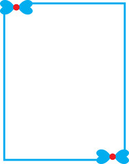 Decorative Christmas ornament with a blank note space and festive patterns on a white backgroun