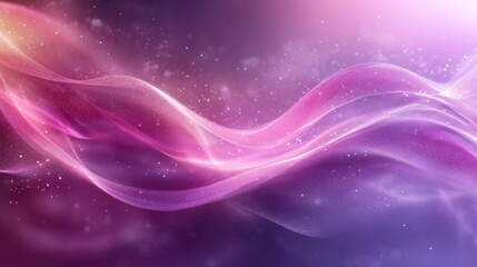 Abstract Purple and Pink Wave Background