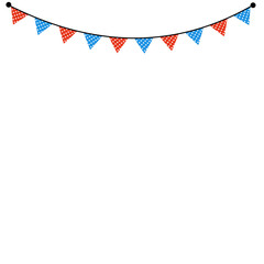 Polka Dots Party Flag