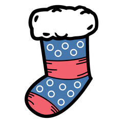 Christmas stocking icon