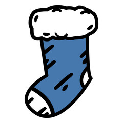 Christmas stocking icon