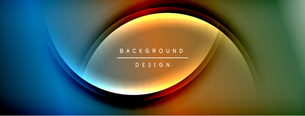 Gradient and shadow wave line geometric background. Vector Illustration For Wallpaper, Banner, Background, Card, Book Illustration, landing page