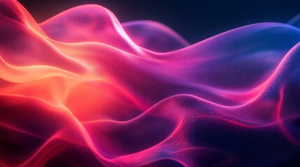 Obraz premium Abstract Vibrant Waves