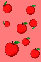 illustration of a apple image