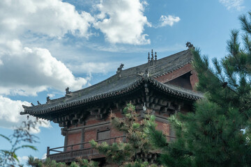 Ancient buildings in Shanxi Province, China