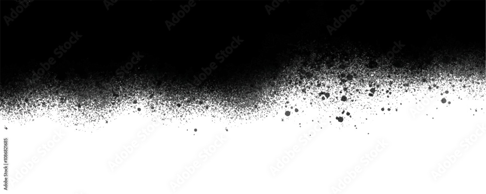 Canvas Prints abstract grunge rough edge header vector illustration