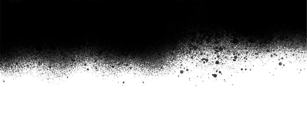 Abstract grunge rough edge header vector illustration