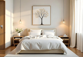 interior of a bedroom