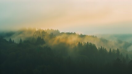 Obraz premium Hazy Color Gradient Background - a soothing and ethereal visual. The soft gradient creates a tranquil atmosphere, perfect for various design applications.