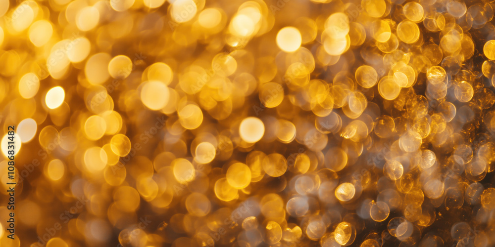Poster abstract background with bokeh lights. christmas festive background image. created with generative a
