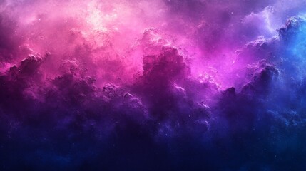 Obraz premium Mystical Cosmic Nebula