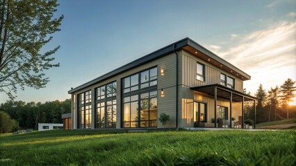 Modern SIP Panel Buildings: Sustainable Architecture, Energy Efficiency, and Innovative Design for Eco-Friendly Living Spaces