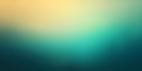 Obraz premium Abstract soft gradient background, transitioning from warm yellow at the top to green at the bottom. Ideal for projects needing a calm tone
