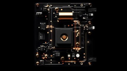 Fototapeta premium electronic circuit board 3