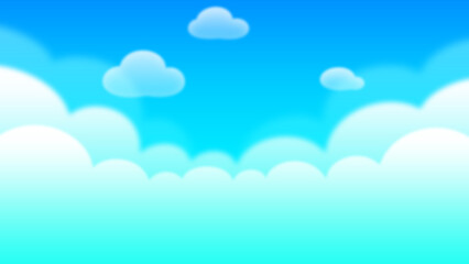 Fototapeta premium blue sky with clouds