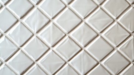 Fototapeta premium Diamond Patterned Wall Tiles