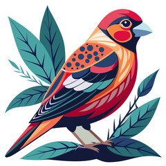 Bird In Park Vectors