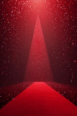 Christmas holiday Christmas tree decoration light shadow space illustration