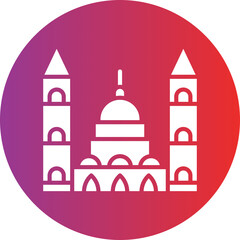 Hungarian Parliament Icon Style