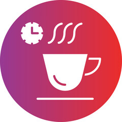 Coffee Time Icon Style