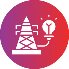 Electric Energy Icon Style